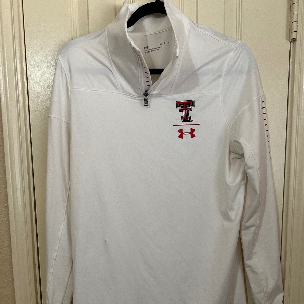Under Armour Texas Tech Performance Zip Fleece - image 1